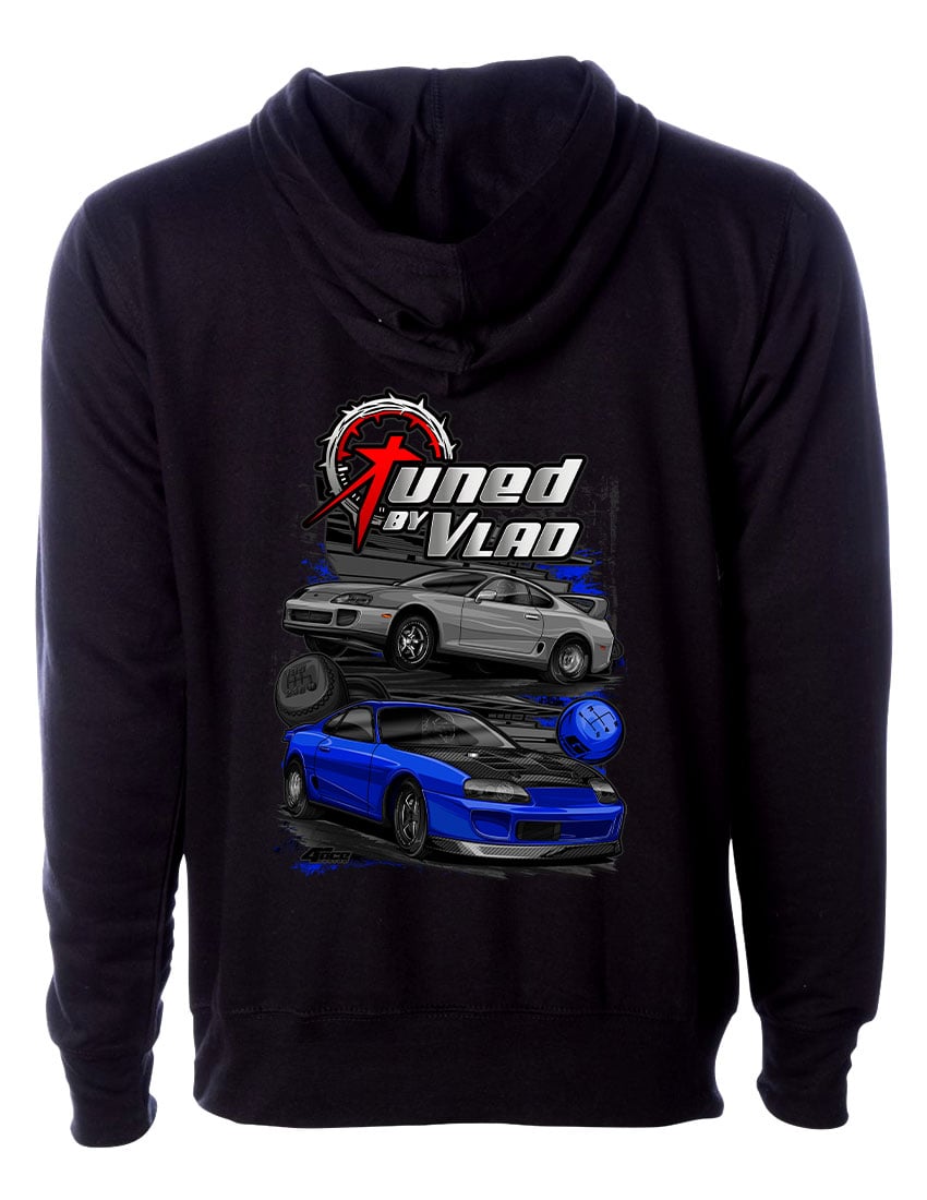 Tuned by Vlad Hoodie both Supras