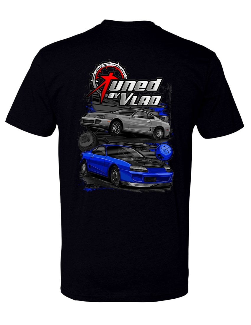 Tuned by Vlad T-Shirt both Supras