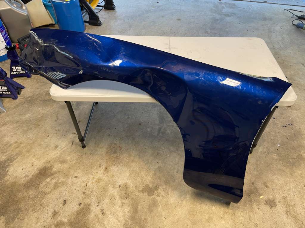 Drivers Side Fender Signed