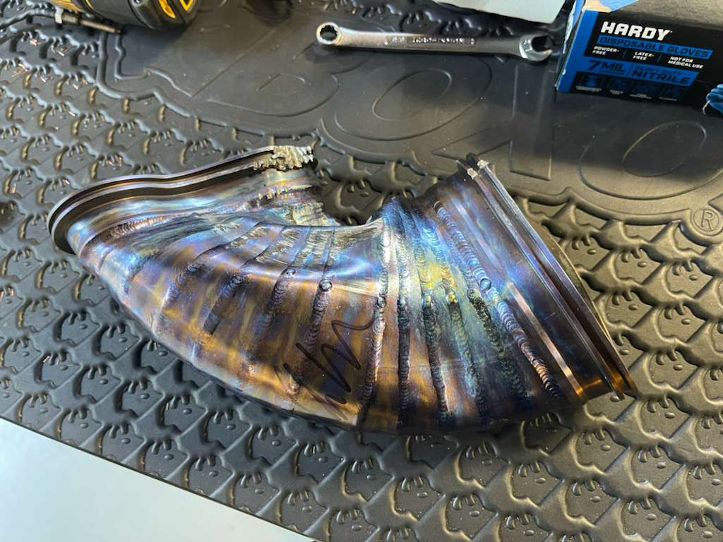 Titanium Charge Pipe 1